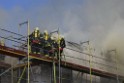 Dachstuhlbrand Koeln Poll Geislarerstr P224